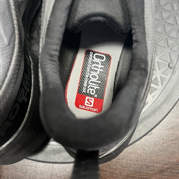 SALOMON Speedcross GTX Womens Size 8.5 Black Gore-Tex Trail Running Shoes - Picture 6 of 10